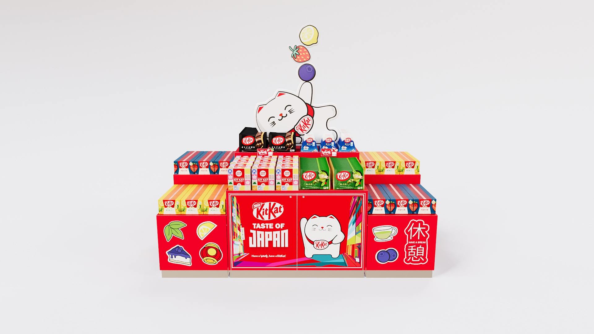 KitKat Japan Stocking Unit - Front