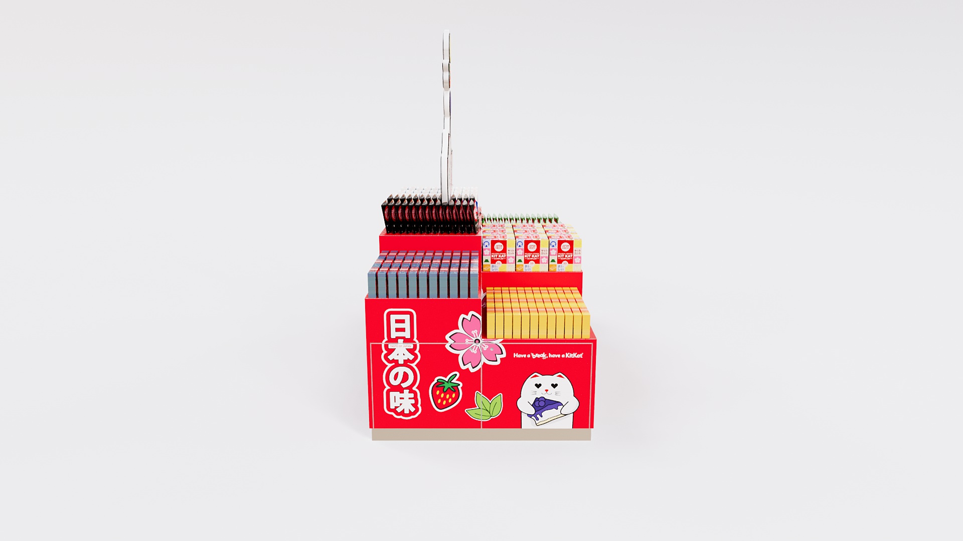 KitKat Japan Stocking Unit - Left